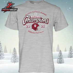 Indiana Hoosiers Football National Champions 2025 College Football Playoff Unisex T-Shirt