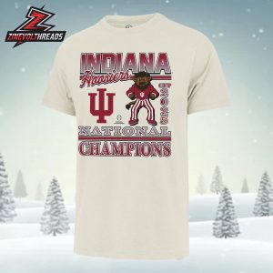 Indiana Hoosiers 2025 College Football Playoff National Champions Mascot Unisex T-Shirt