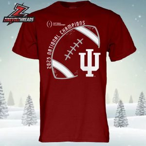 Indiana Hoosiers 2025 College Football Playoff National Champions Unisex T-Shirt
