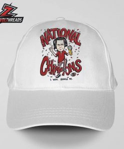 Indiana Hoosiers 2025 National Champions IN Coach Champions Snapback Classic Hat Cap