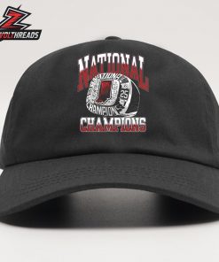 Indiana Hoosiers 2025 National Champions IN National Champions Ring Snapback Classic Hat Cap