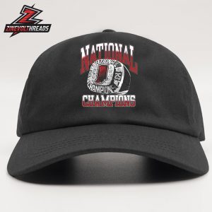 Indiana Hoosiers 2025 National Champions IN National Champions Ring Snapback Classic Hat Cap