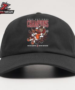 Indiana Hoosiers 2025 National Champions IN Never Defeated Snapback Classic Hat Cap