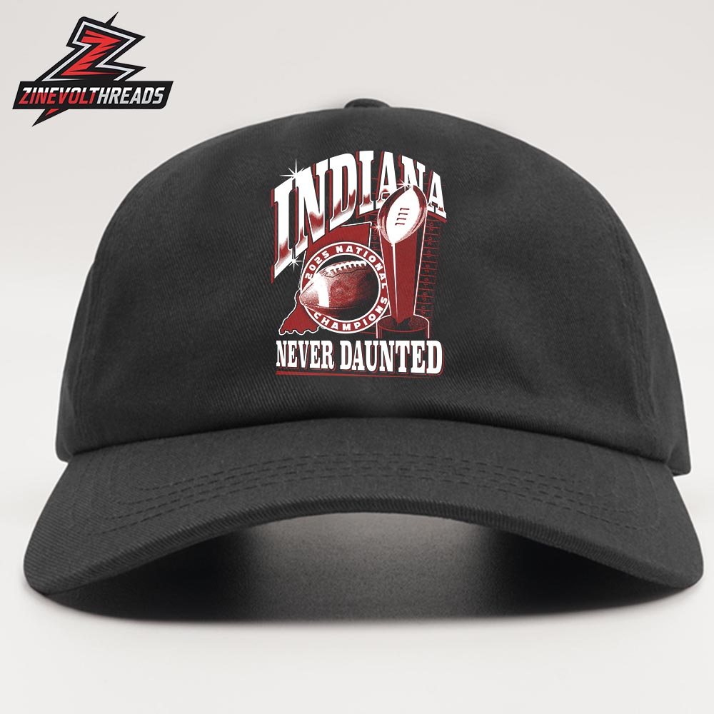 Indiana Hoosiers 2025 National Champions IN Trophy Premium Snapback Classic Hat Cap Indiana Hoosiers 2025 National Champions IN Trophy Premium Snapback Classic Hat Cap
