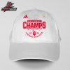 Indiana Hoosiers 2025 Perfect Season National Champions Adidas Snapback Classic Hat Cap