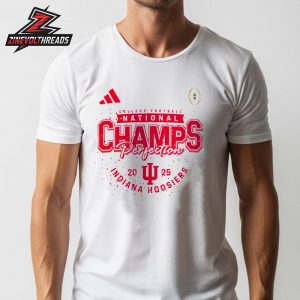 Indiana Hoosiers 2025 Perfect Season National Champions Adidas Unisex T-Shirt