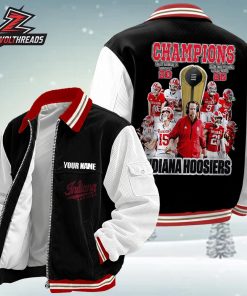 Indiana Hoosiers 2026 College Football Playoff NCAA Football National Champions Hoosiers Player Personalized College Jacket Shirt