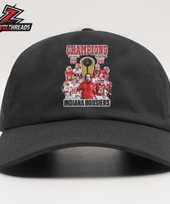 Indiana Hoosiers 2026 College Football Playoff NCAA Football National Champions Hoosiers Player Snapback Classic Hat Cap