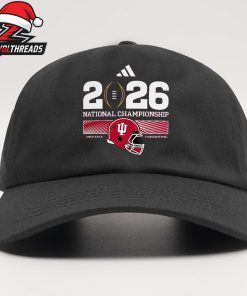 Indiana Hoosiers Adidas 2026 National Championship Bound Pregame Snapback Classic Hat Cap