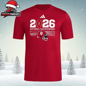 Indiana Hoosiers Adidas 2026 National Championship Bound Pregame Unisex T-Shirt