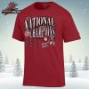 Indiana Hoosiers Football National Champions 2025 College Football Playoff Unisex T-Shirt Indiana Hoosiers Football National Champions 2025 College Football Playoff Unisex T-Shirt