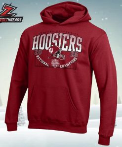 Indiana Hoosiers Champion College Football Playoff 2025 National Champions Powerblend Unisex T-Shirt
