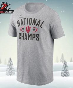Indiana Hoosiers College Football Playoff 2025 National Champions Bracket Unisex T-Shirt