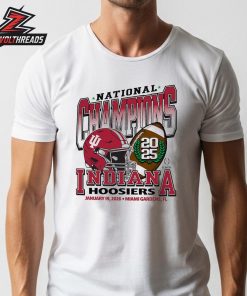 Indiana Hoosiers College Football Playoff 2025 National Champions Helmet Unisex T-Shirt