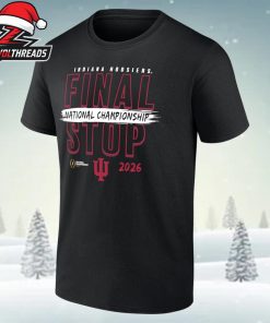 Indiana Hoosiers College Football Playoff 2026 National Championship Game Final Stop Unisex T-Shirt