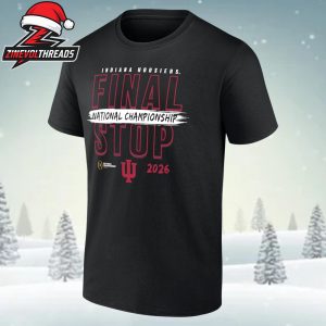 Indiana Hoosiers College Football Playoff 2026 National Championship Game Final Stop Unisex T-Shirt