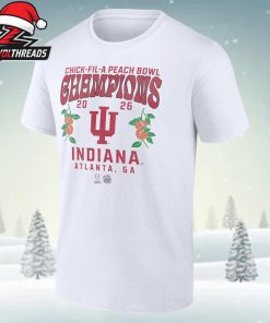 Indiana Hoosiers College Football Playoff 2026 Peach Bowl Champions Hometown Pride Unisex T-Shirt