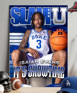 Isaiah Evans Duke Blue Devils Slam University Magazine 017 Cover It’s Showtime Home Decor Poster Canvas