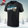 Carolina Panthers 2025 NFC South Division Champions Conquer Unisex T-Shirt