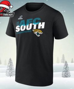 Jacksonville Jaguars 2025 AFC South Division Champions Conquer Unisex T-Shirt