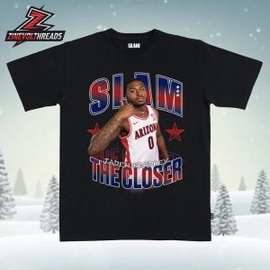 Jaden Bradley Arizona Wildcats Slam Remix Heavy Tee The Closer Unisex T-Shirt