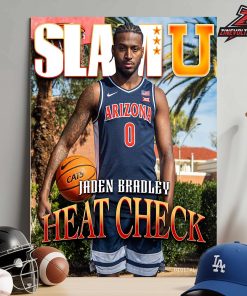 Jaden Bradley Arizona Wildcats Star Magazine Covers SlamU 018 Heatcheck The Closer Home Decor Poster Canvas