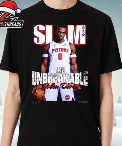Jalen Duren Detroit Pistons On The Slam Magazine 260 Cover Tee The Unbreakable Unisex T-Shirt