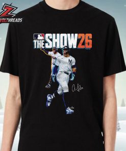 Aaron Judge New York Yankees On The Cover Athlete MLB The Show 26 Unisex T-Shirt