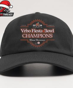 Miami Hurricanes 2026 Fiesta Bowl Champs CFP Semifinal NCAA Football Snapback Classic Hat Cap