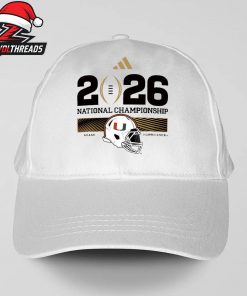 Miami Hurricanes Adidas 2026 National Championship Bound Fresh Snapback Classic Hat Cap