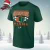 Miami Hurricanes College Football Playoff 2025 Cotton Bowl Champions Scoring Drive Two Sided Unisex T-Shirt