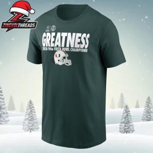 Miami Hurricanes College Football Playoff 2026 Fiesta Bowl Champions Clock Manager Unisex T-Shirt