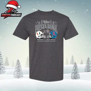 Miami Hurricanes Vs Ole Miss Rebels 2026 Vrbo Fiesta Bowl Cactus Matchup CFP Semifinal Unisex T-Shirt