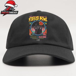 Miami Hurricanes Vs Ole Miss Rebels 2026 Vrbo Fiesta Bowl Matchup CFP Semifinal Neon Nightfall Snapback Classic Hat Cap