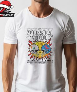 Miami Hurricanes Vs Ole Miss Rebels 2026 Vrbo Fiesta Bowl Matchup CFP Semifinal Solar Standoff Unisex T-Shirt