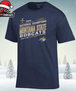Montana State Bobcats 2025 NCAA FCS Football National Champions Unisex T-Shirt