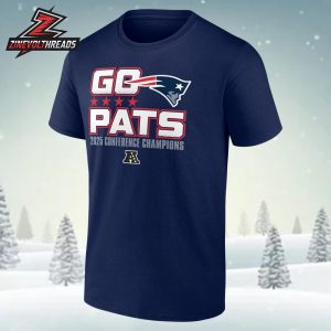 New England Patriots 2025 AFC Champions Hometown Unisex T-Shirt