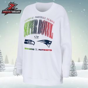 New England Patriots Versus Seattle Seahawks Super Bowl LX Matchup Sweatshirt Unisex T-Shirt