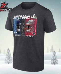 New England Patriots Vs Seattle Seahawks Super Bowl LX Matchup Final Battle Unisex T-Shirt