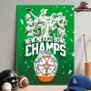 Virginia Cavaliers Is The 2025 Taxslayer Gator Bowl Champions NCAA Football Home Decor Poster Canvas