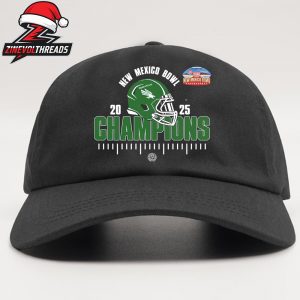 North Texas Mean Green New Mexico Bowl Champions 2025 NCAA Football Snapback Classic Hat Cap