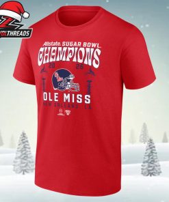 Ole Miss Rebels College Football Playoff 2026 Sugar Bowl Champions Hometown Pride Unisex T-Shirt