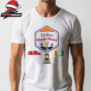 Ole Miss Rebels Versus Miami Hurricanes Vrbo Fiesta Bowl CFP Semifinals Unisex T-Shirt