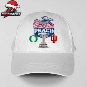 Oregon Ducks Versus Indiana Hoosier Chick Fil A Peach Bowl CFP Semifinals Snapback Classic Hat Cap