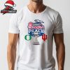 CFP Semifinal Oregon Ducks Versus Indiana Hoosiers 2026 Peach Bowl Matchup Unisex T-Shirt