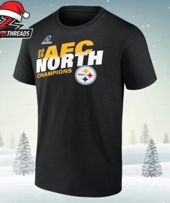 Pittsburgh Steelers 2025 AFC North Division Champions Conquer Unisex T-Shirt