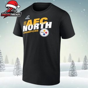 Pittsburgh Steelers 2025 AFC North Division Champions Conquer Unisex T-Shirt