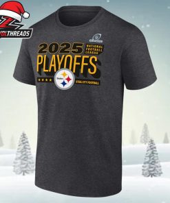 Pittsburgh Steelers 2025 NFL Playoffs Ready Tee Steel City Football Unisex T-Shirt
