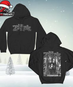 Rob Zombie The Great Satan Portrait Hoodie Merchandise Limited Two Sided Unisex T-Shirt
