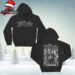 Rob Zombie The Great Satan Portrait Hoodie Merchandise Limited Two Sided Unisex T-Shirt
